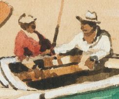 Johnnie de Kock; Fishermen and Boats