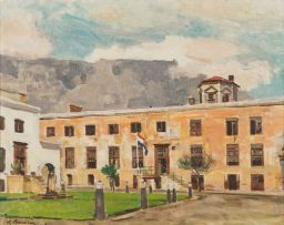 Robert Broadley; In the Courtyard of the Castle, Cape Town