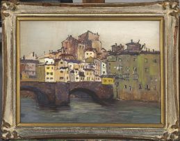 Nita Spilhaus; Ponte Vecchio, Florence
