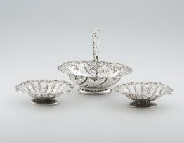 A George III silver pierced basket, Thomas Foster, London, 1768