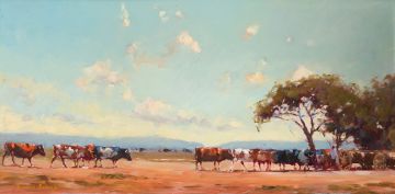 Adriaan Boshoff; A Herd of Cattle