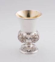 A Swedish silver goblet, L Larsson & Co, Göteborg, 1856