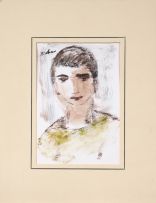 Carl Büchner; Six Portraits of Boys, six