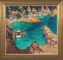 George Devlin; Inlet, Cote d'Azur