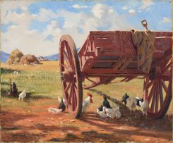 Willem Hermanus Coetzer; Wagon and Chickens