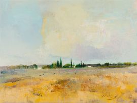 Errol Boyley; Landscape with Sheep