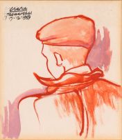 Peter Clarke; Dicky with Beret