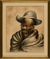 Mizream Maseko; Portrait of an Old Man
