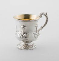 An Indian Colonial silver christening mug, George Gordon & Co, Madras, circa 1840
