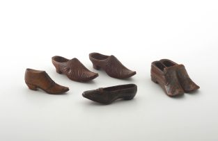 A group of treen, 19th and 20th century