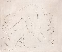 Pablo Picasso; L'Etreinte, I