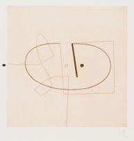 Victor Pasmore; Abstract with Meandering Line
