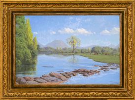 Jan Ernst Abraham Volschenk; Below the Drift: The Morass River, Oudtshoorn
