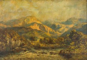 Edward Roworth; Mountain Landscape