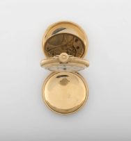 18ct gold keyless watch, Elgin Watch Co. No 5037371