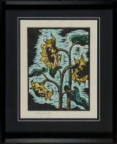 Gregoire Boonzaier; Flowers, three