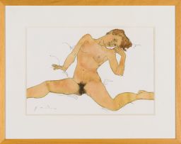 Michael Bastow; Danseuse nue
