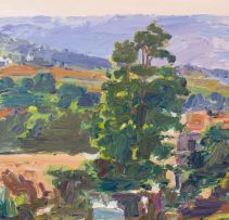Gerhard Batha; Landscape with Vineyards