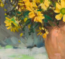 Wessel Marais; Vase of Flowers