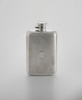 A George V silver gentleman’s hip flask, Deakin & Francis Ltd, Birmingham, 1936
