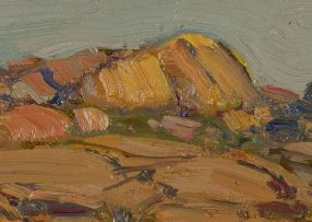 Piet van Heerden; Landscape with Rocky Mountains