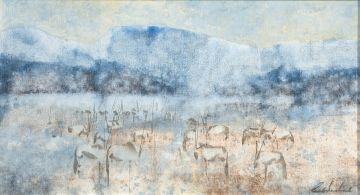 Gordon Vorster; Oryx in the Mist