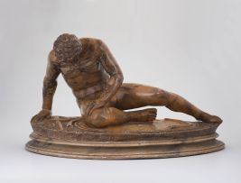 An Italian marble figure of the Dying Gaul, late 19th/early 20th century