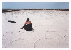 Berni Searle; Parched, from the Seeking Refuge series