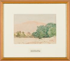 Adolph Jentsch; Landscape, South West Africa