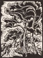 Gregoire Boonzaier; Figure with Trees