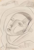 Irma Stern; Portrait Study