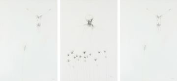 Judith Mason; Scarecrow, triptych
