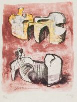 Henry Moore; Two Figures