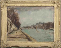 Robert Broadley; The Seine, Paris