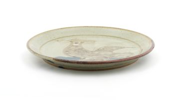 An Esias Bosch stoneware platter