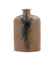 An Esias Bosch stoneware bottle vase