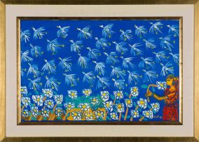 Walter Battiss; Birds and Flowers