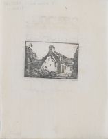 Jacob Hendrik Pierneef; Old House, Silverton