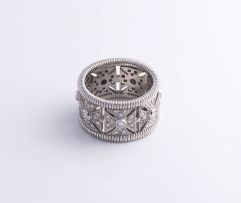 Diamond and white gold ring, Charles Greig