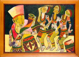 Speelman Mahlangu; Dancing Figures