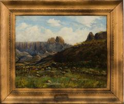 Cathcart William Methven; The Western Buttress, Mt-Aux Sources National Park