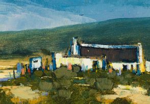 Mel Brigg; Cape Cottages in Landscape