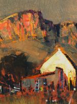 Mel Brigg; Houses at the Foot of the Mountain
