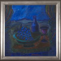 Jan Vermeiren; Still Life with Grapes