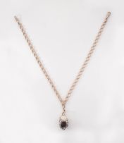 Victorian 9ct gold chain