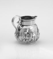 A Victorian silver milk jug, probably Holland, Son & Slater, London, 1890