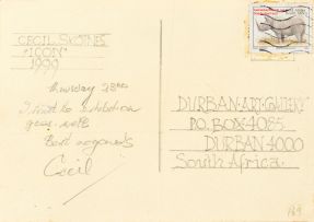 Cecil Skotnes; Icon, postcard