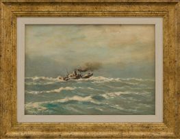 George William Pilkington; Ship at Sea
