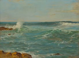 Walter Gilbert Wiles; Seascape