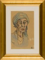 Gregoire Boonzaier; Portrait of an Old Woman